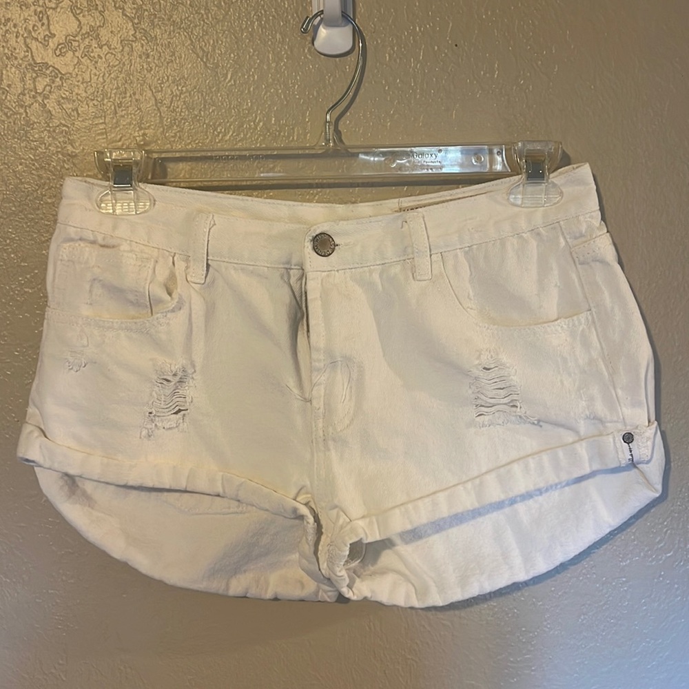 White shorts